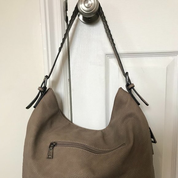 Black Rivet Hobo Purse - Picture 7 of 11